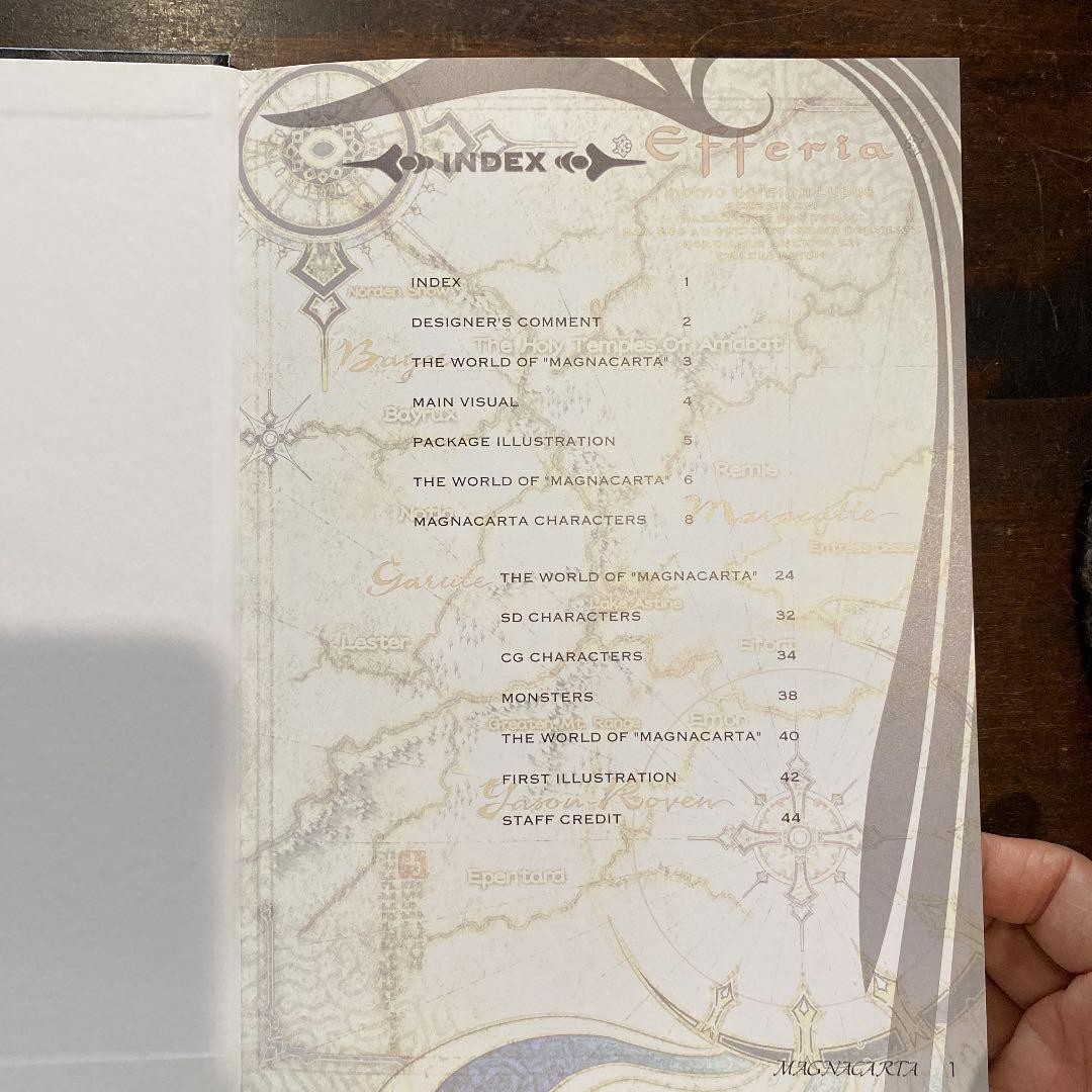 MAGNACARTA Official Visual & Setting Materials Collection