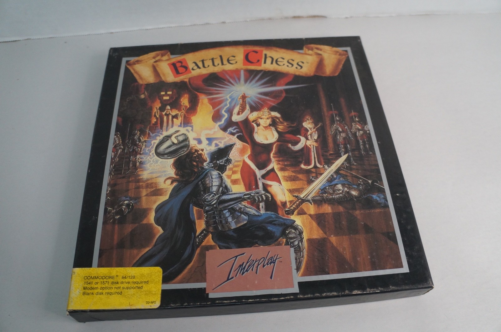 Battle chess (interplay Commodore 64/128 1988) In Big Box With Manual