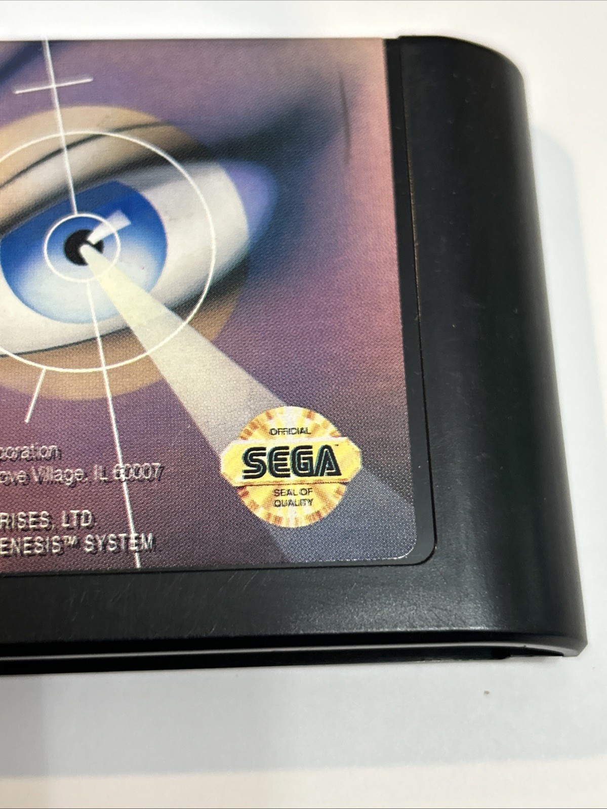 Viewpoint (Sega Genesis, 1994) Hang Tab, Authentic & Tested Very Nice Cart !