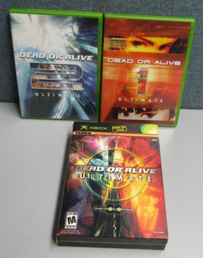 Dead or Alive Ultimate 1 and 2 (Xbox) Collector’s Edition – Tested Working