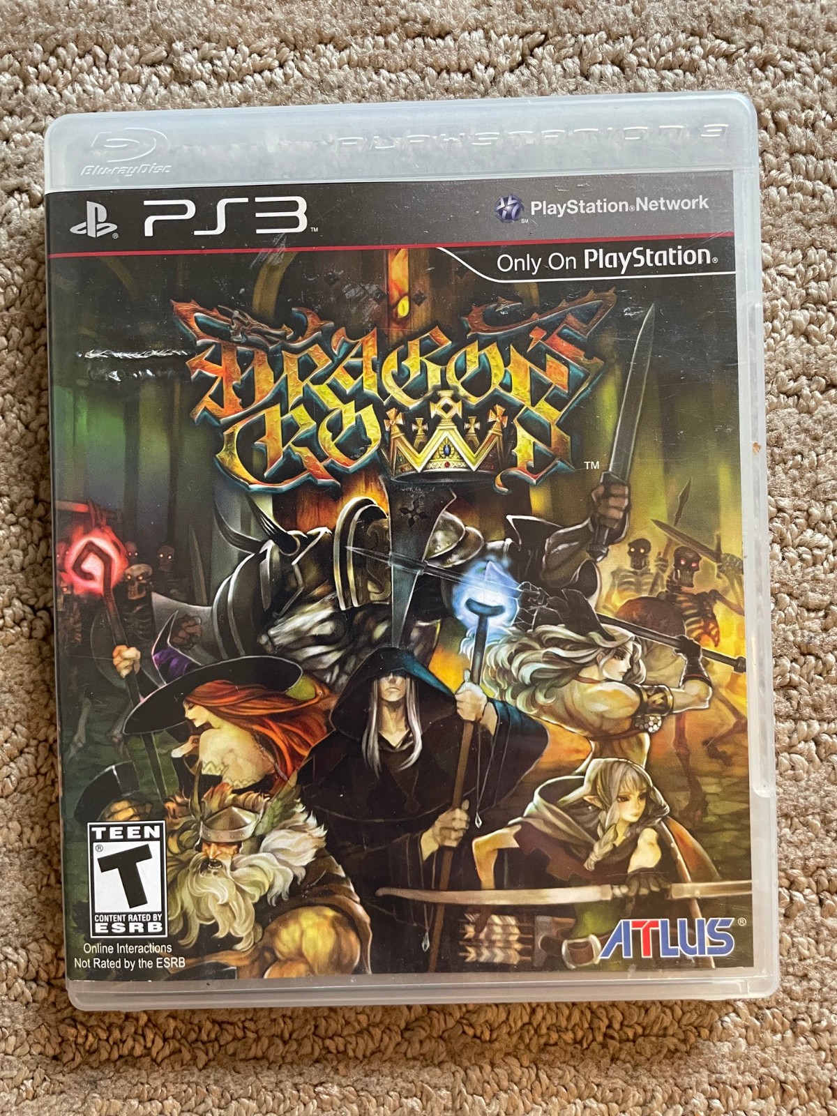 PS3 Dragon’s Crown game (very good+, unsealed)