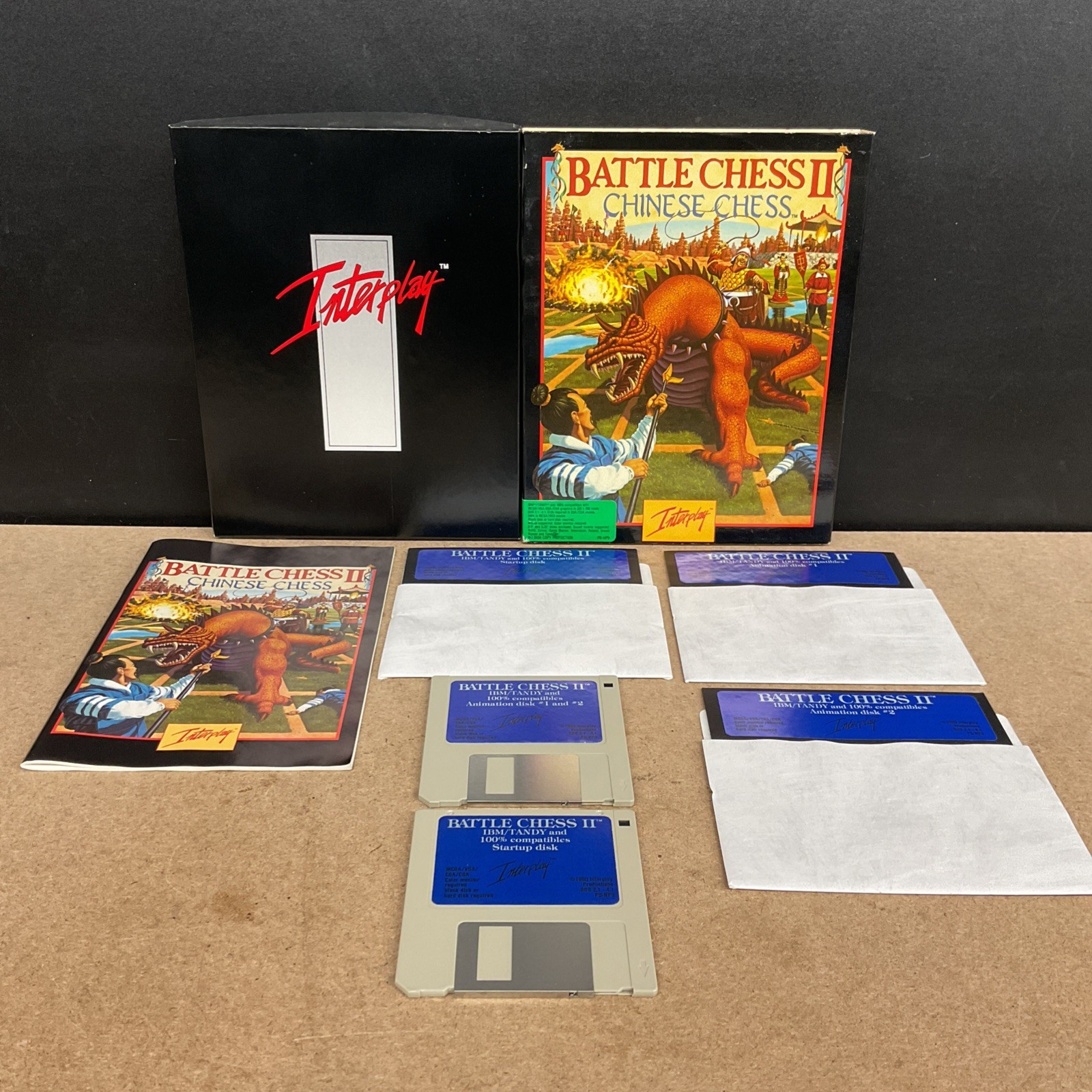 Battle Chess II: Chinese Chess (PC, 1990) Interplay