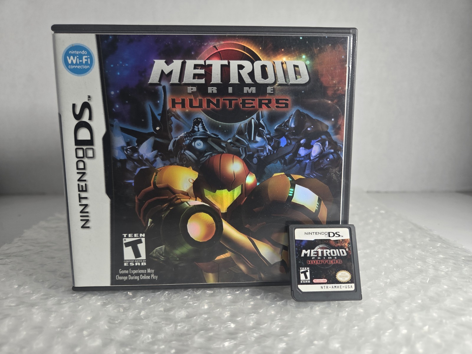 Metroid Prime: Hunters DS Nintendo 3DS 2006 No Manual Tested Authentic Cleaned