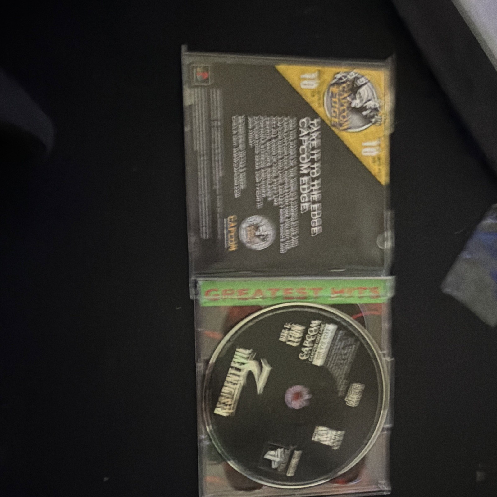 Capcom Resident Evil 2 Greatest Hits PS1 Survival Horror M (Mature)