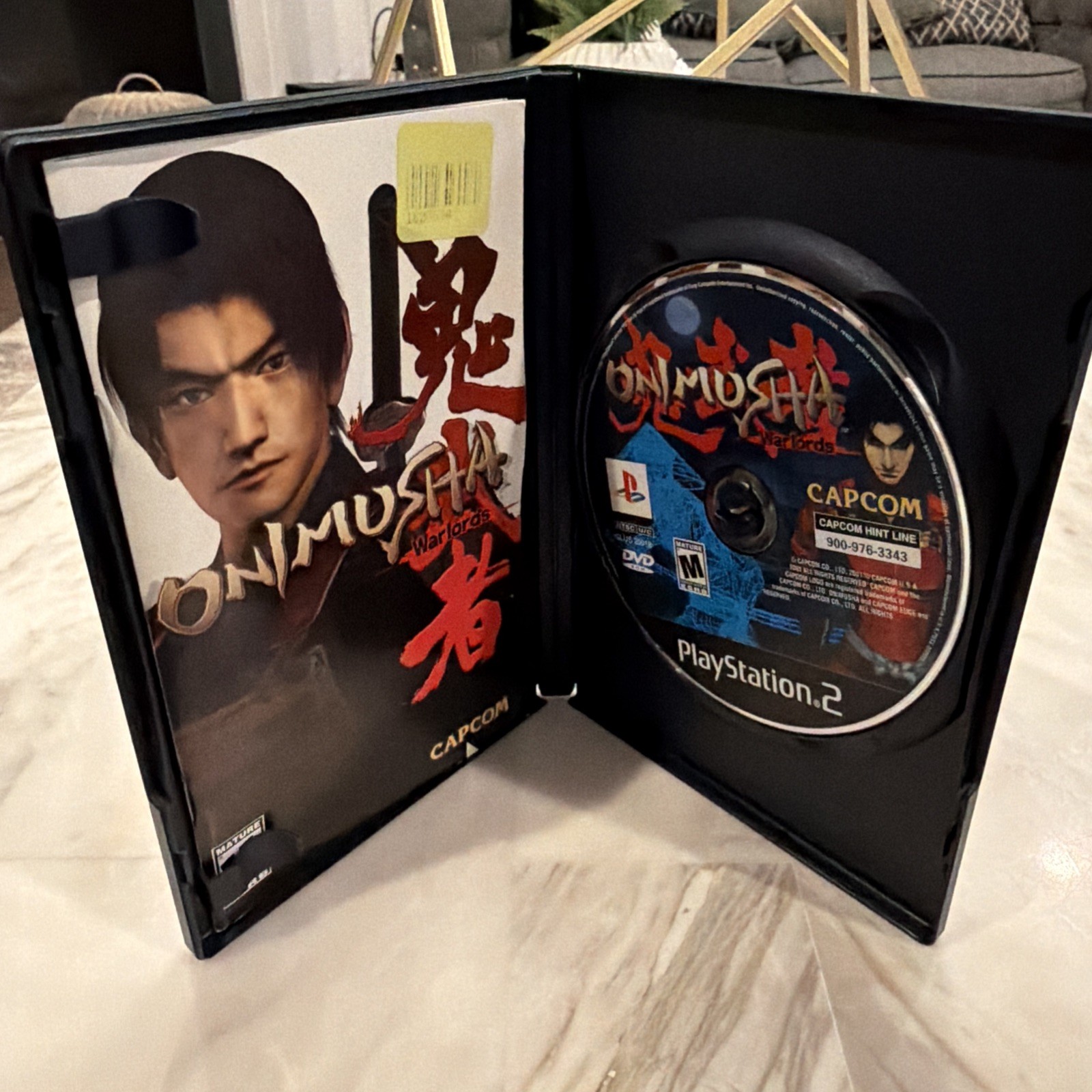 Onimusha Warlords PS2 2002 Sony PlayStation 2 Complete CIB Tested