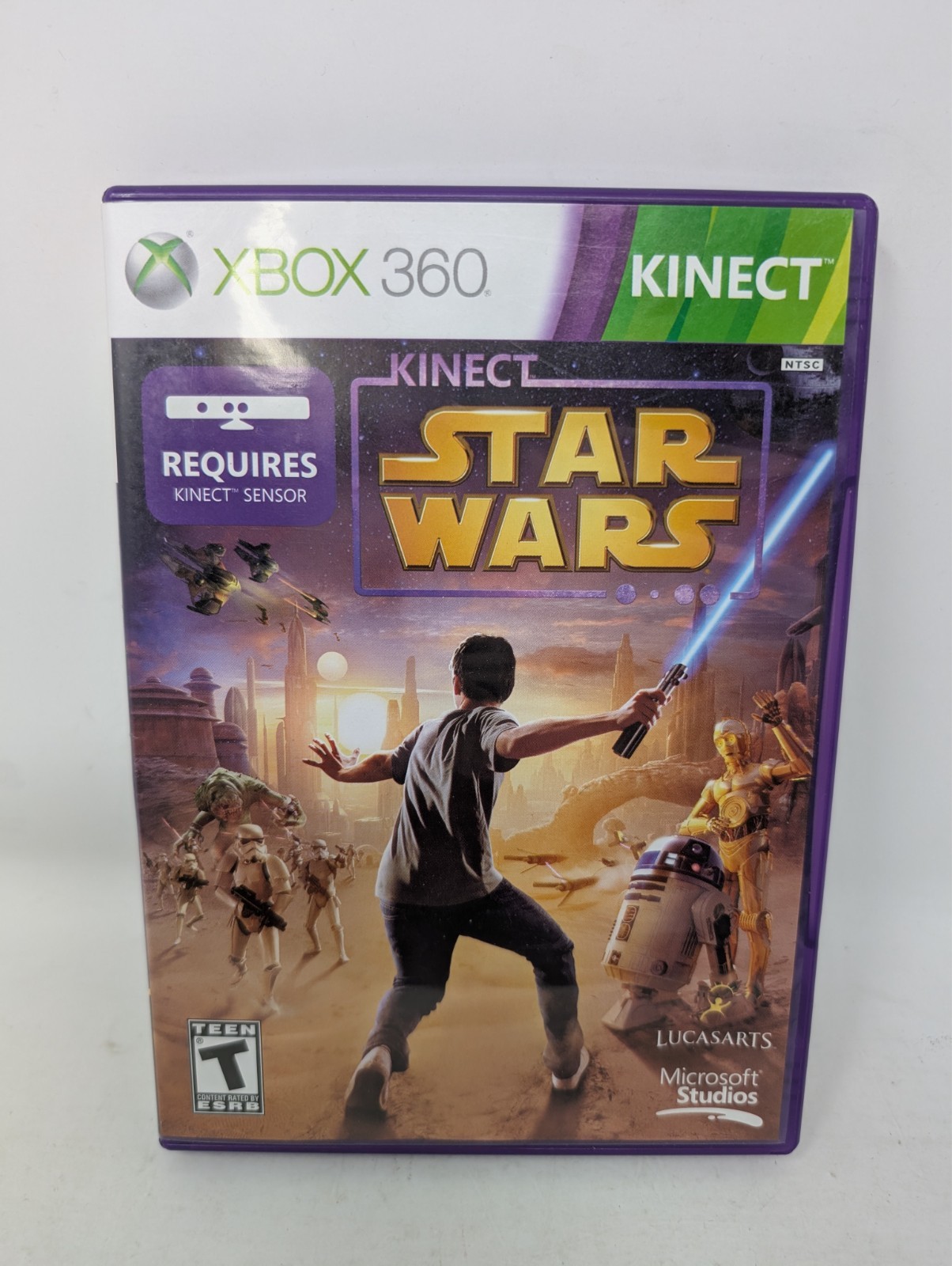 Star Wars (Microsoft Xbox 360 Kinect, 2012) LucasArts CIB