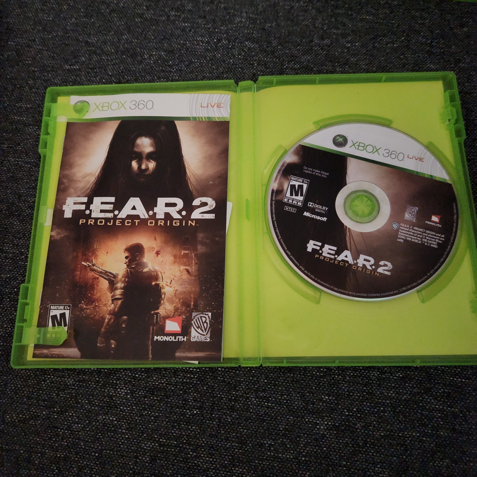 F.E.A.R. 2: Project Origin (Microsoft Xbox 360, 2009)