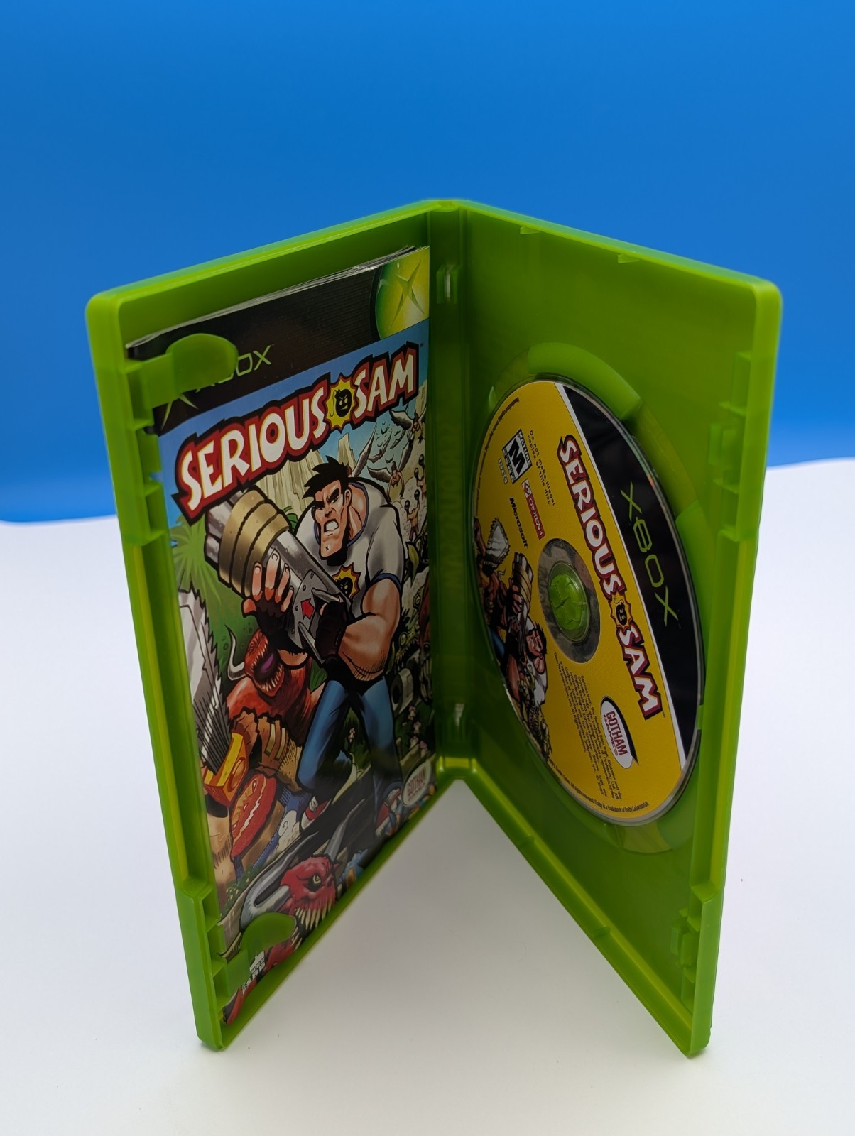 Serious Sam (Microsoft Xbox, 2002) CIB COMPLETE Tested Working