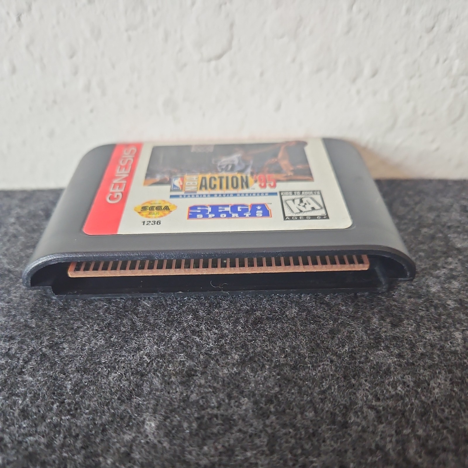 NBA Action ’95 Starring David Robinson (Sega Genesis, 1995)