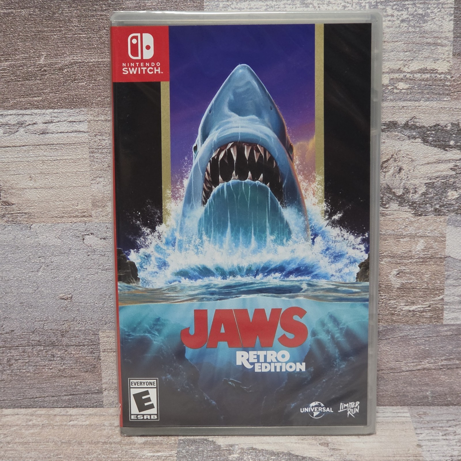 Jaws Retro Edition Switch Nintendo Limited Run #316 New Sealed