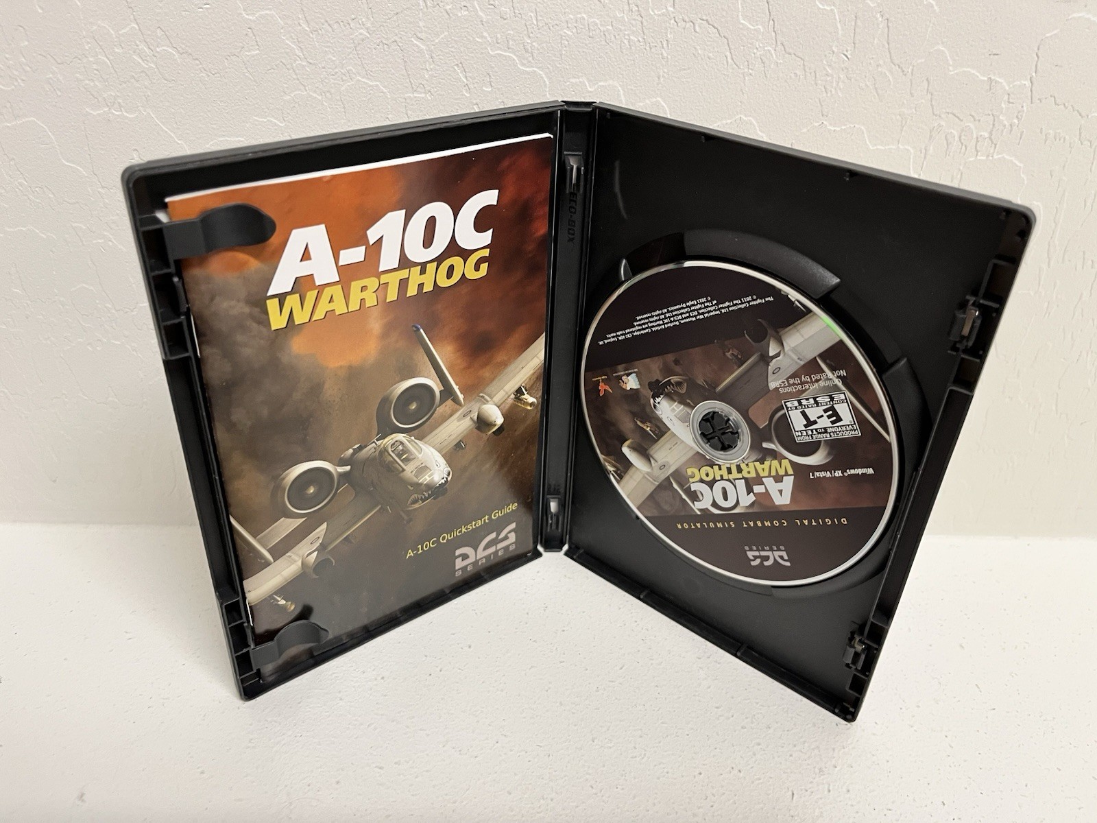 A-10C Warthog PC DVD Combat Simulator Game 2011 CIB w/ Manual, Key & Slipcover