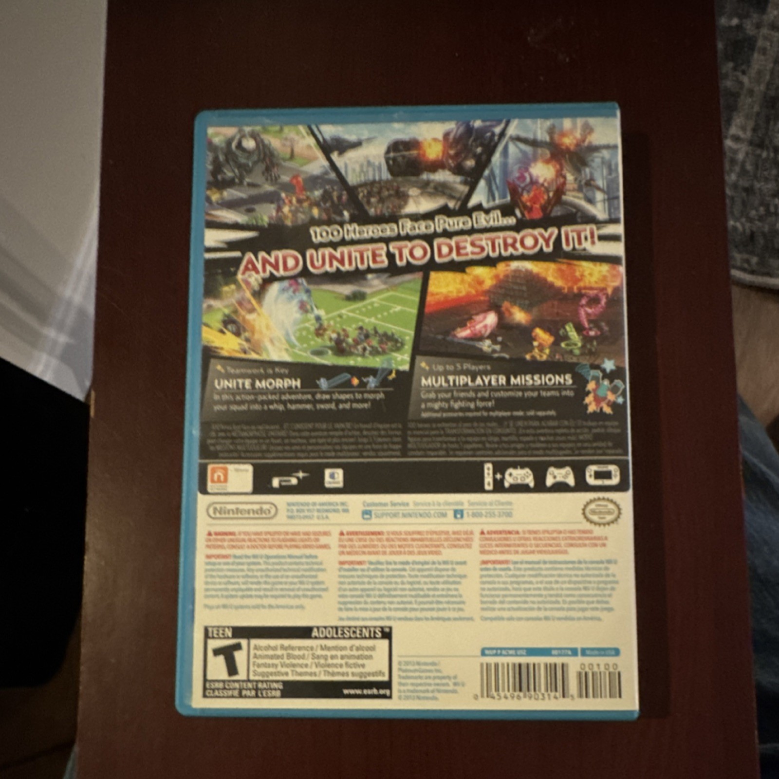 Nintendo The Wonderful 101 Nintendo Wii U NTSC-U/C Action Adventure Multiplayer