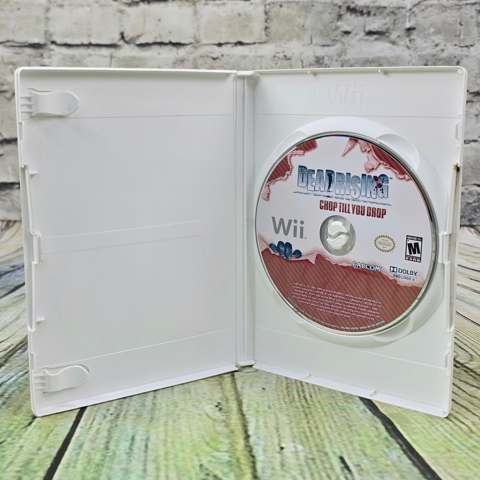 Dead Rising Chop Till You Drop Nintendo Wii Game M Mature Zombie Horror SEO