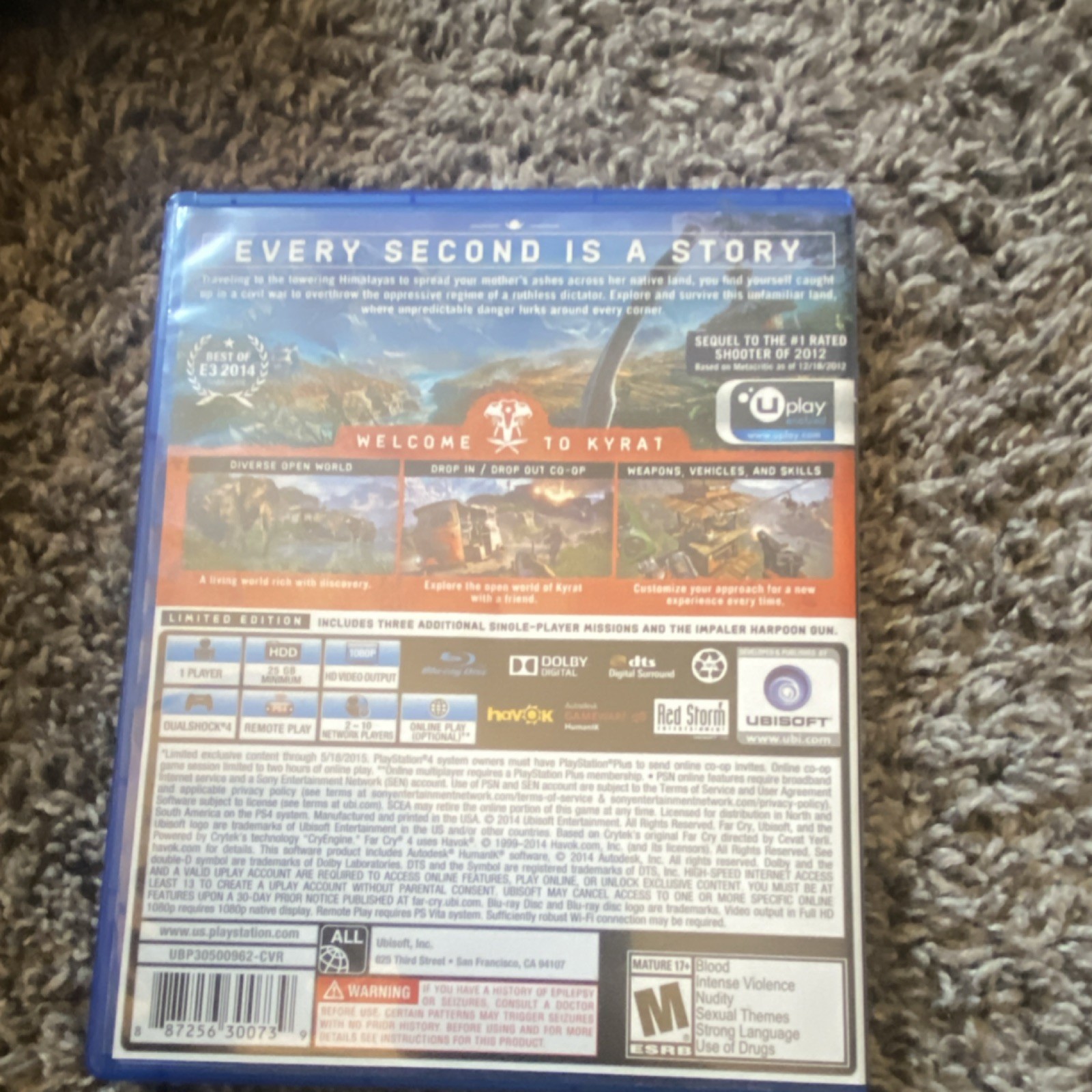 Ubisoft Far Cry 4 Limited Edition PS4 Online Playability & Co-op