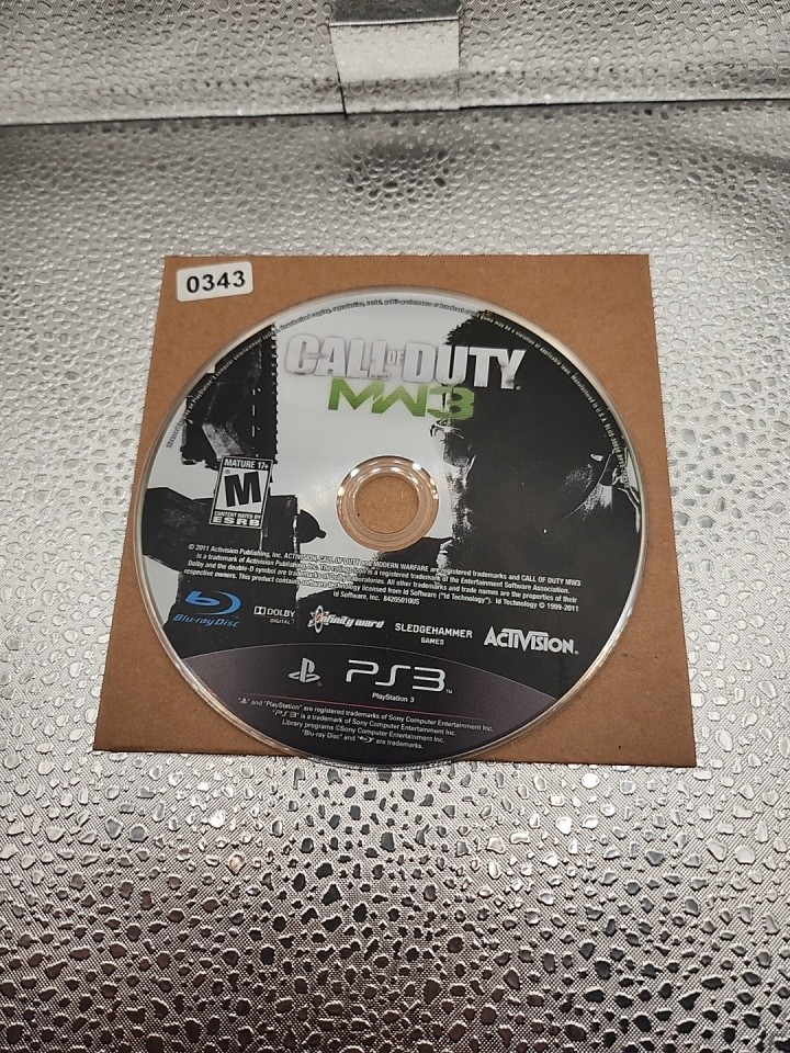 Call of Duty: MW3 Modern Warfare 3 Sony PlayStation 3 DISC ONLY NO Usps TRACKING