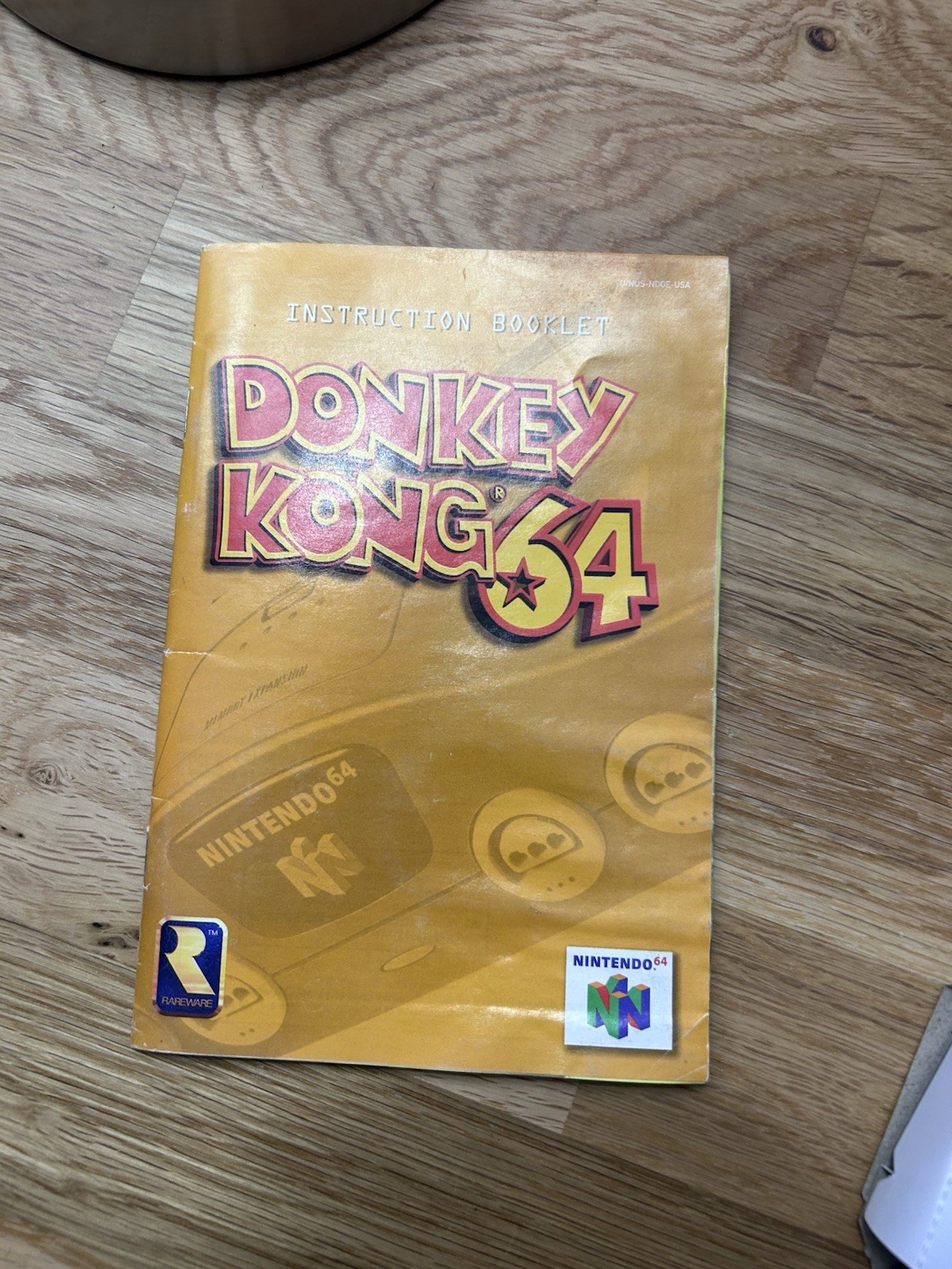 Donkey Kong 64 N64 CIB Complete In Box Collector’s Edition Yellow Cart No ExPak