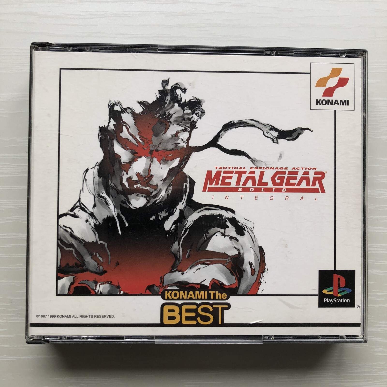 Metal Gear Solid Integral Snatcher Policenauts Tactical Espionage set Japan PS1