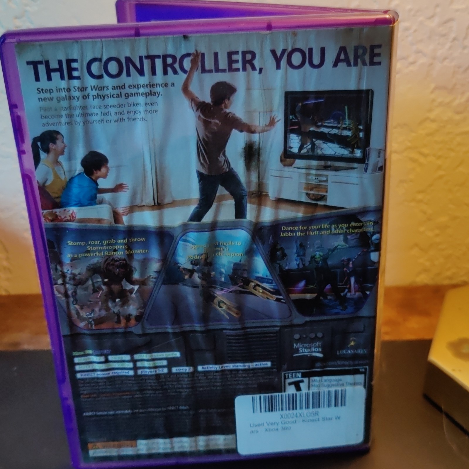 Kinect Star Wars (Xbox 360) Kinect Compatible T 2012 NTSC-U/C