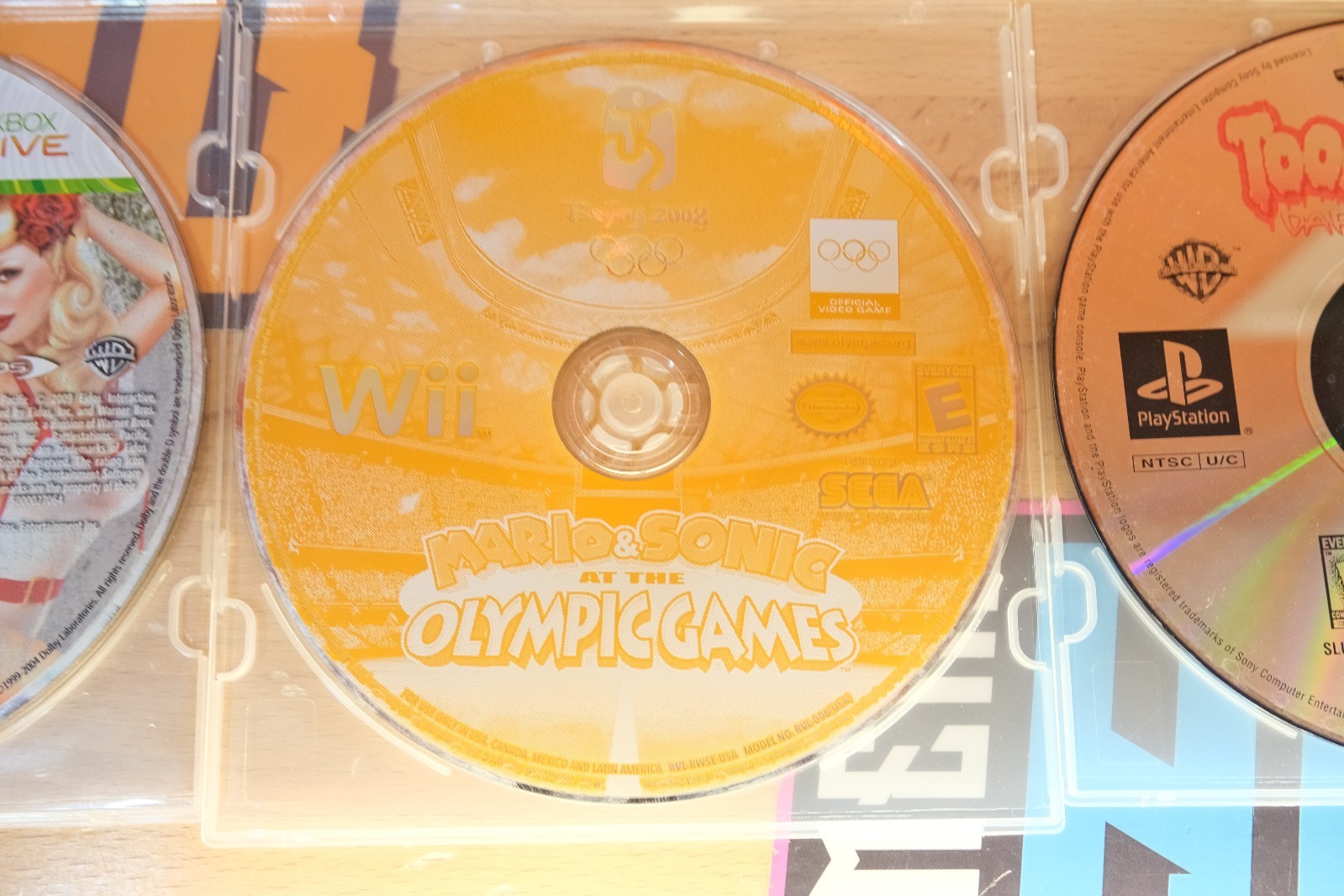 Mario & Sonic at the London 2012 Olympic Games (Nintendo Wii, 2011) Disc ONLY