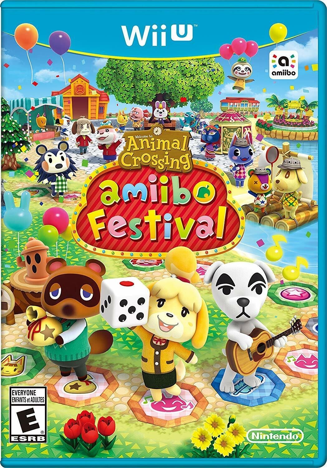 Animal Crossing Amiibo Festival (Wii U) Brand New sealed w Case & Inserts