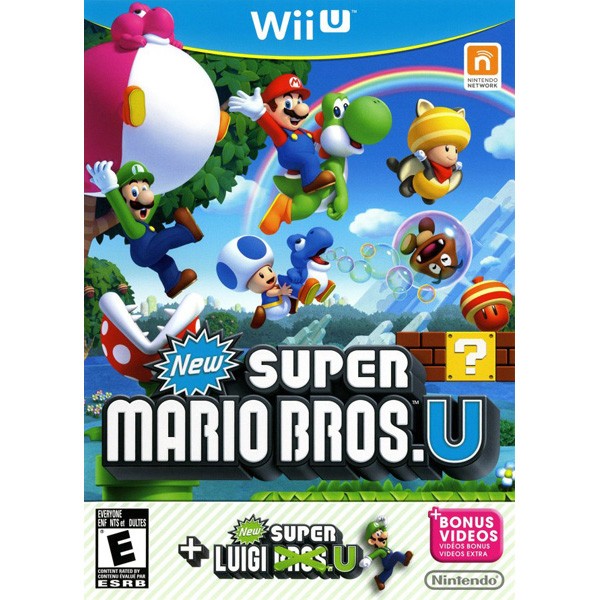 New Super Mario + Luigi U (Nintendo Wii U) Disc Only