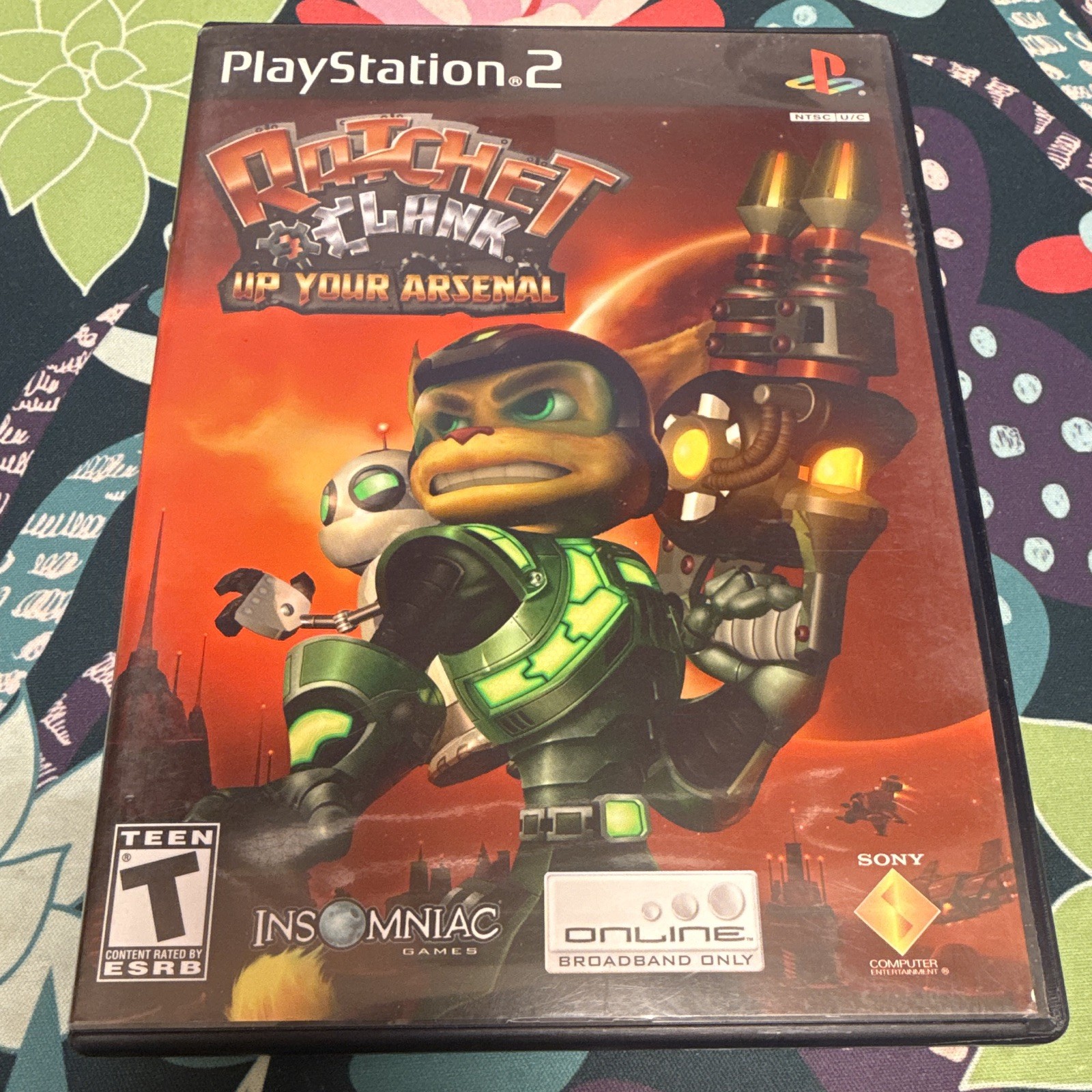 Ratchet & Clank: Up Your Arsenal (Sony PlayStation 2) CIB with manual