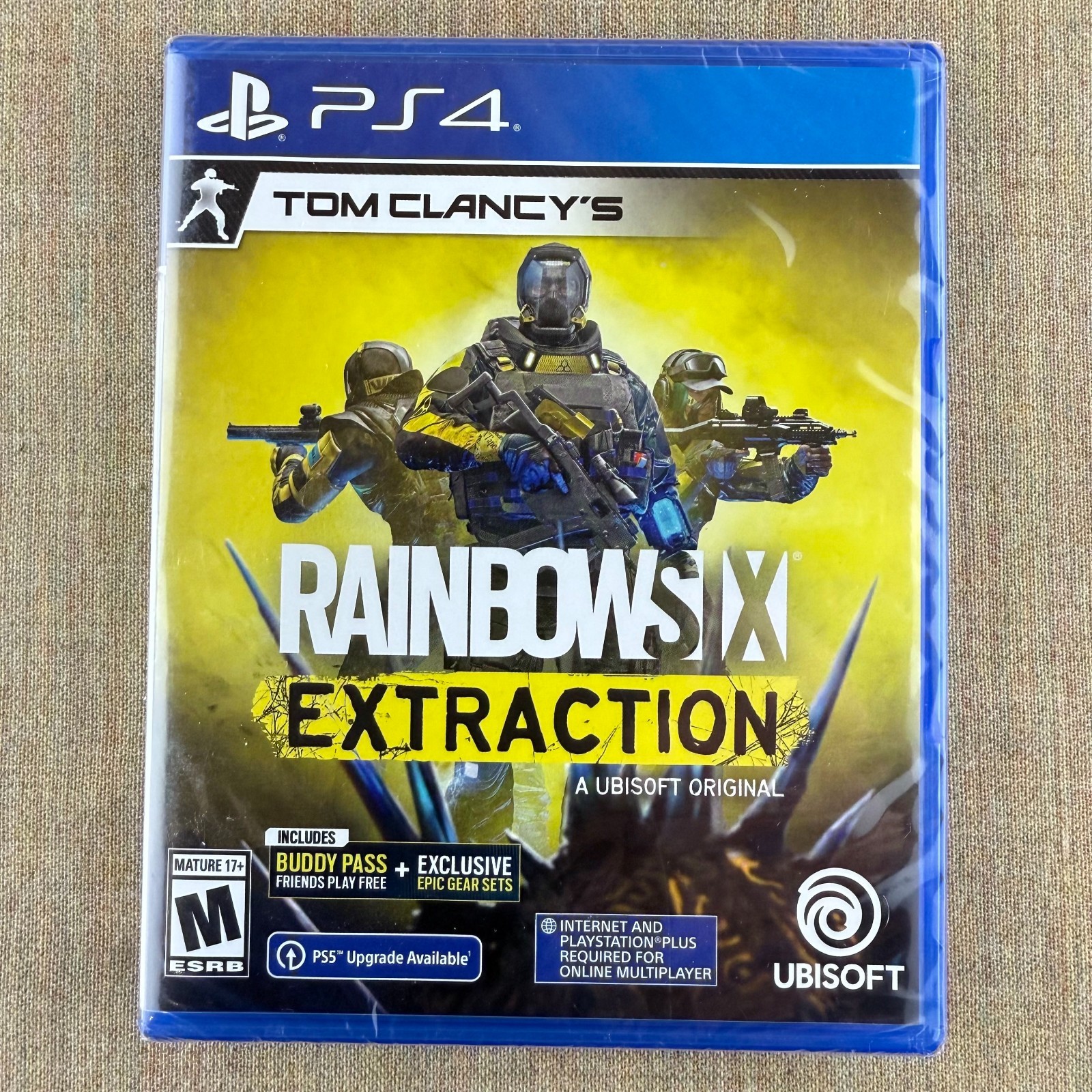 Tom Clancy’s Rainbow Six Extraction PS4 (New Sealed | Ubisoft Original)