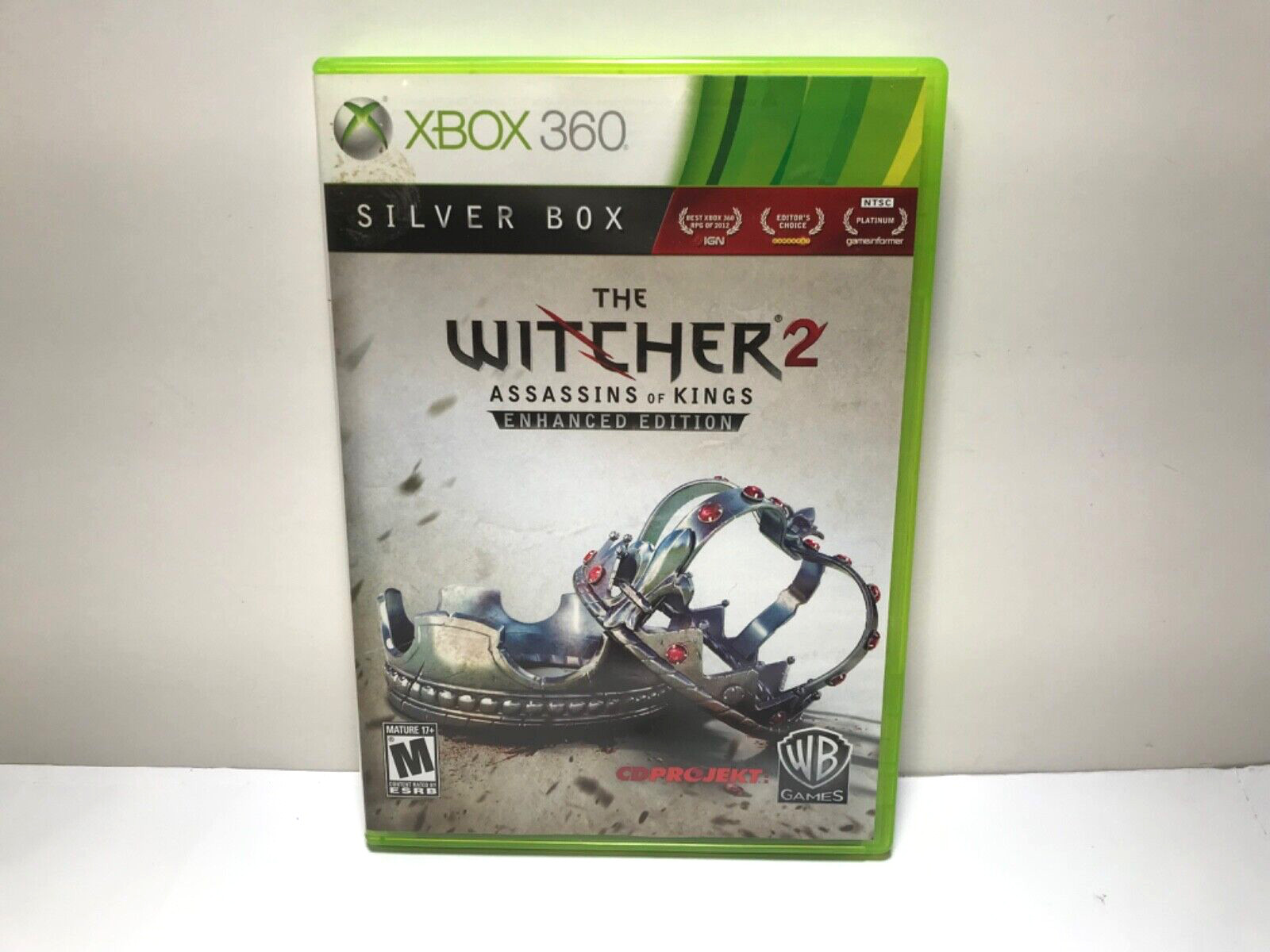 The Witcher 2 Assassins Of Kings (Silver Box) Enhanced Edition XBOX 360 Complete