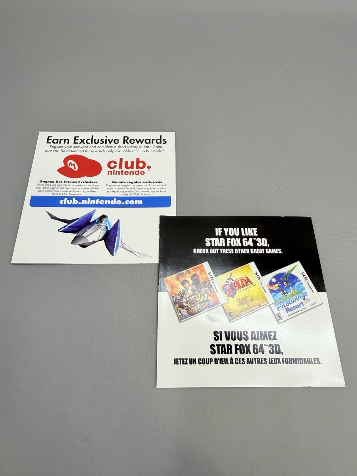 Star Fox 64 3D (Nintendo 3DS, 2011) CIB – Great Condition