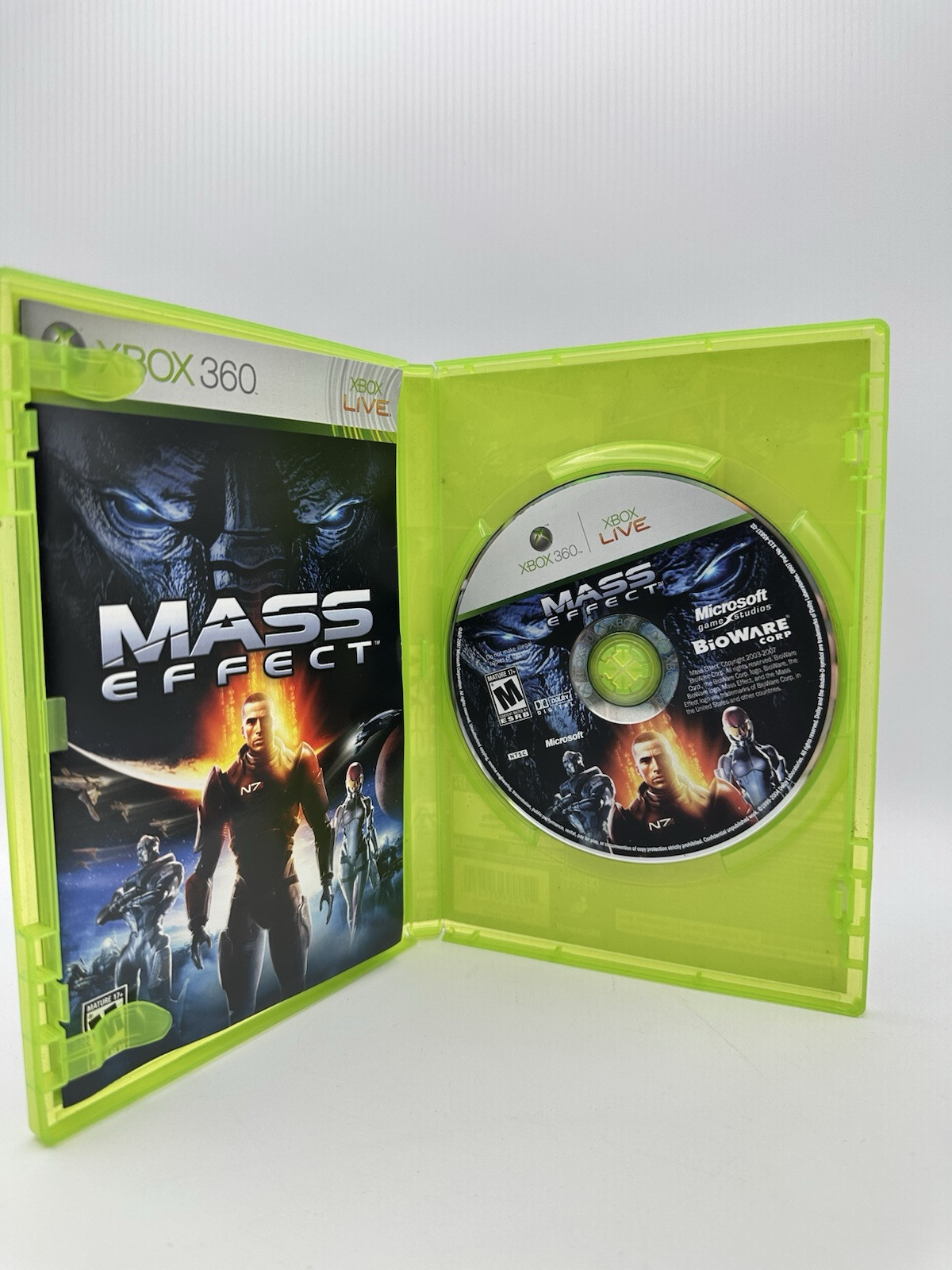 F.E.A.R. 2: Project Origin & Mass Effect – Xbox 360 Games GUC, Sold As Pair