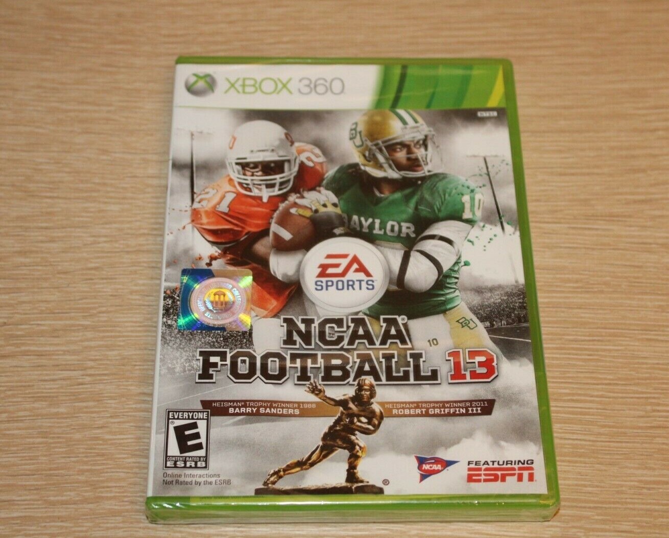 NCAA FOOTBALL 13 Microsoft Xbox 360 FACTORY SEALED NEW IN SHRINK WRAP