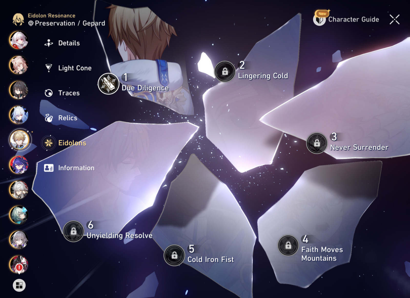 HSR NA E6 AVENTURINE + LC, 134 PULLS, MAX LEVEL ACCOUNT + E1 TOPAZ, AND MORE