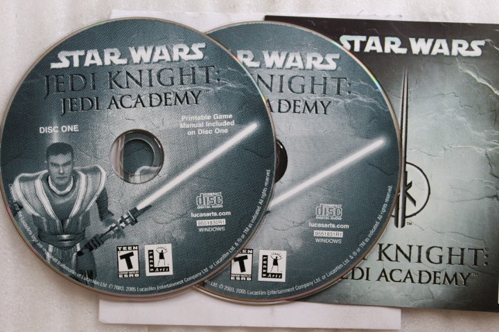 Star Wars Jedi Knight Jedi Academy PC CD-ROM No Backart