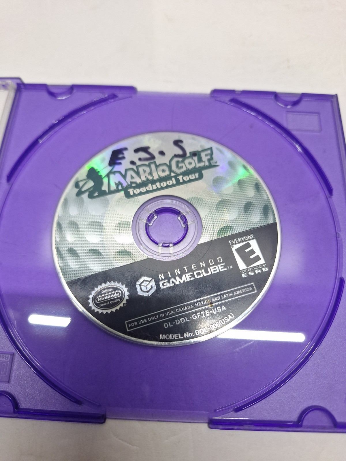 Mario Golf: Toadstool Tour – Nintendo GameCube – DISC ONLY – Tested