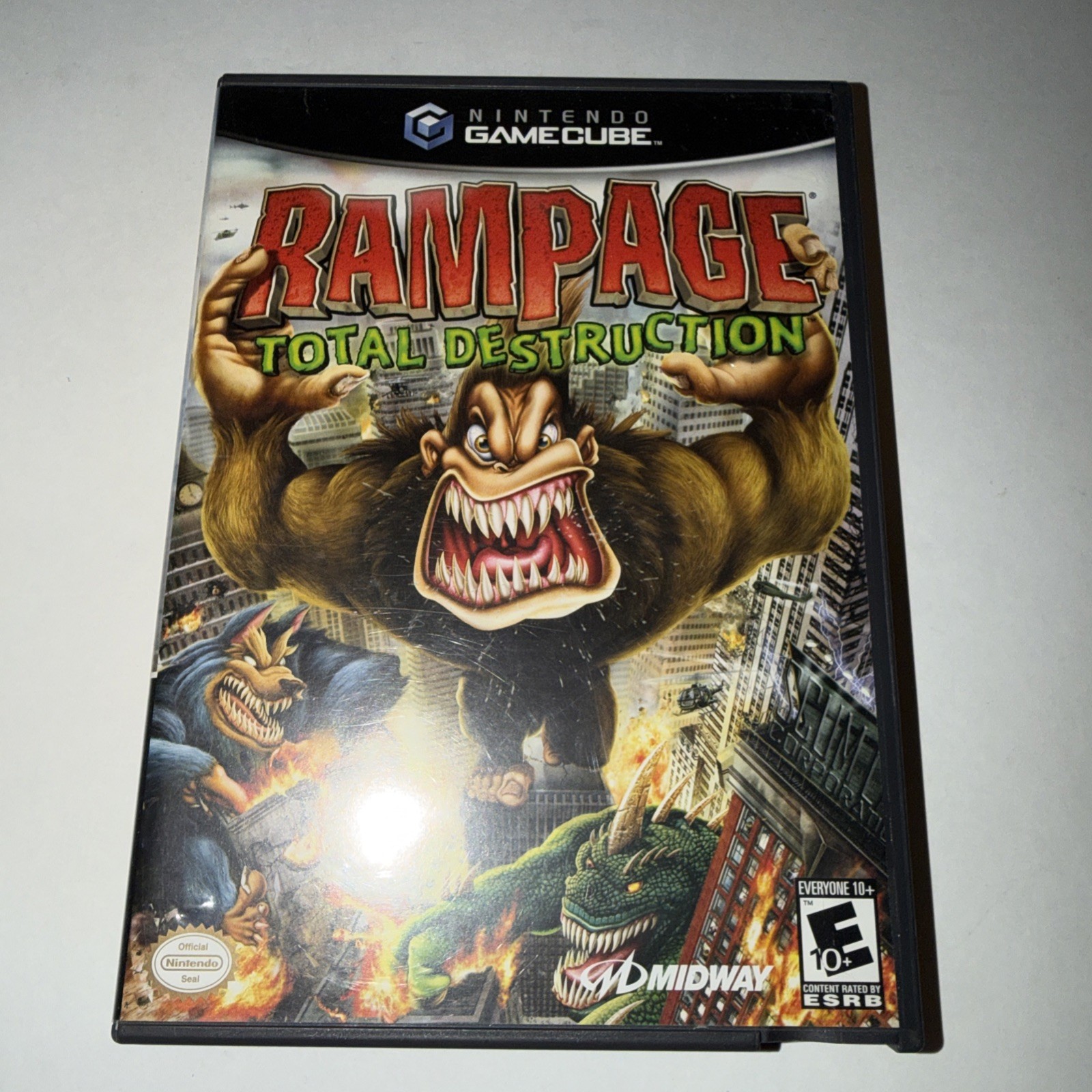Rampage: Total Destruction (Nintendo GameCube, 2006) CIB