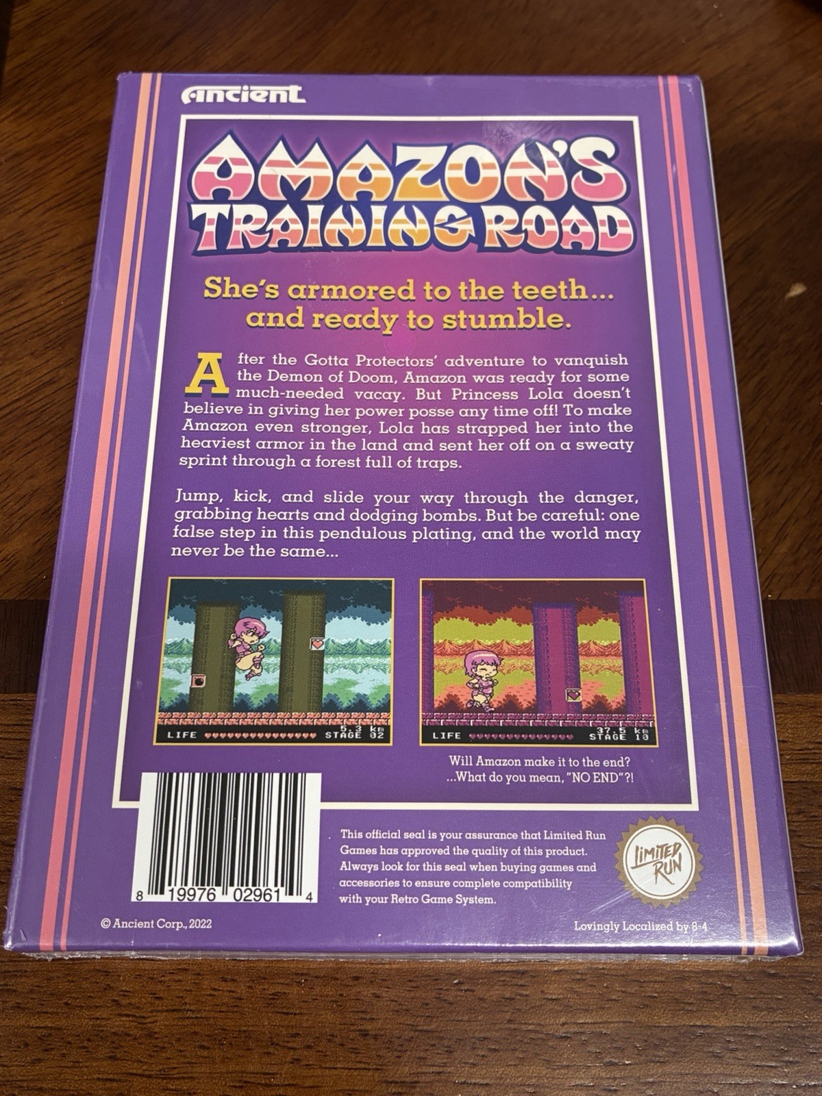 Amazon’s Training Road (Nintendo NES) Cartridge – Limited Run Games – NEW Sealed