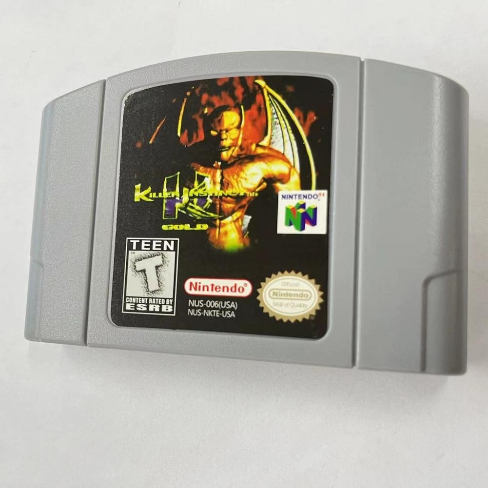 Killer Instinct Gold – Nintendo 64 (N64) Factory sealed Tested and working