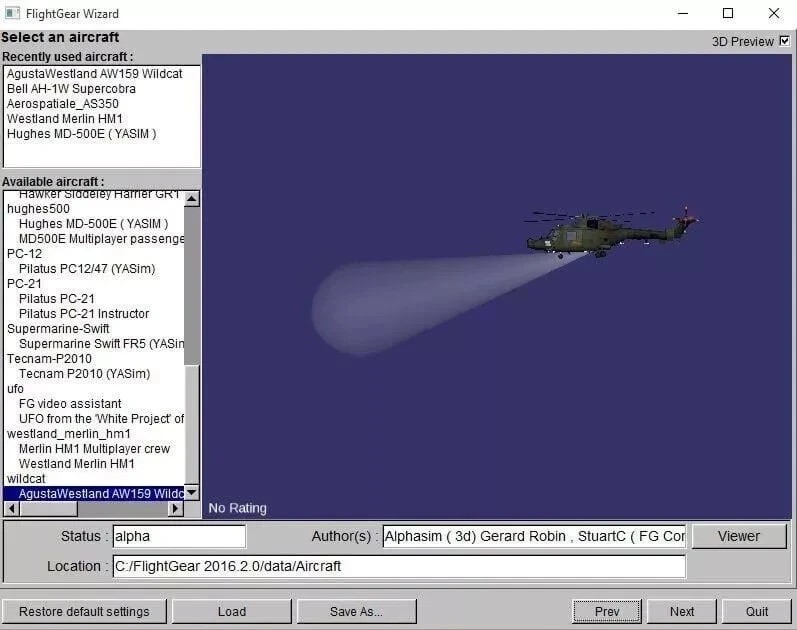 FlightGear 2024-Professional Flight Simulator-Plane-Video Game-Windows