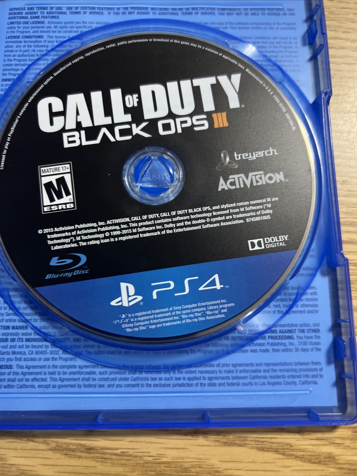 Call of Duty Black Ops III 3 (Playstation 4 PS4) (Not For Resale)