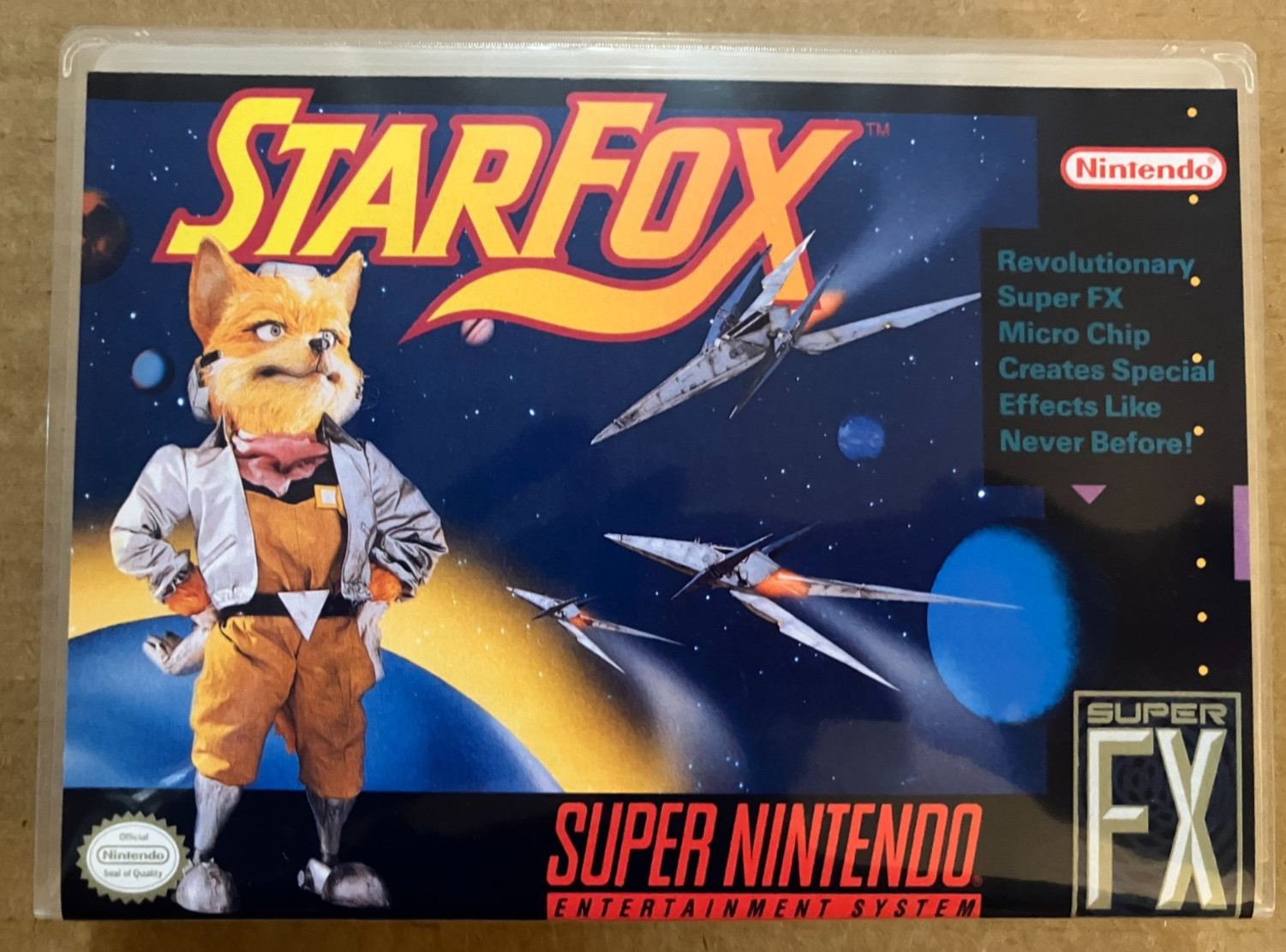 Star Fox | Game Works, Recently Tested | Cartridge, Box, & Cover | SNES 1993