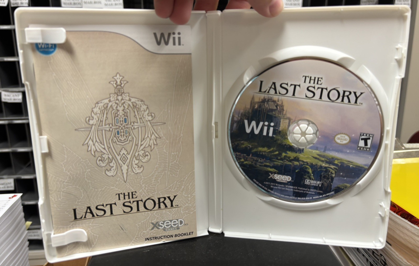 The Last Story Nintendo Wii 2012 CIB Tested + Working