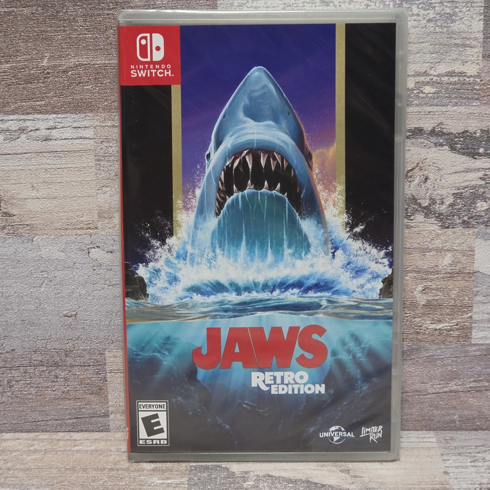 Jaws Retro Edition Switch Nintendo Limited Run #316 New Sealed