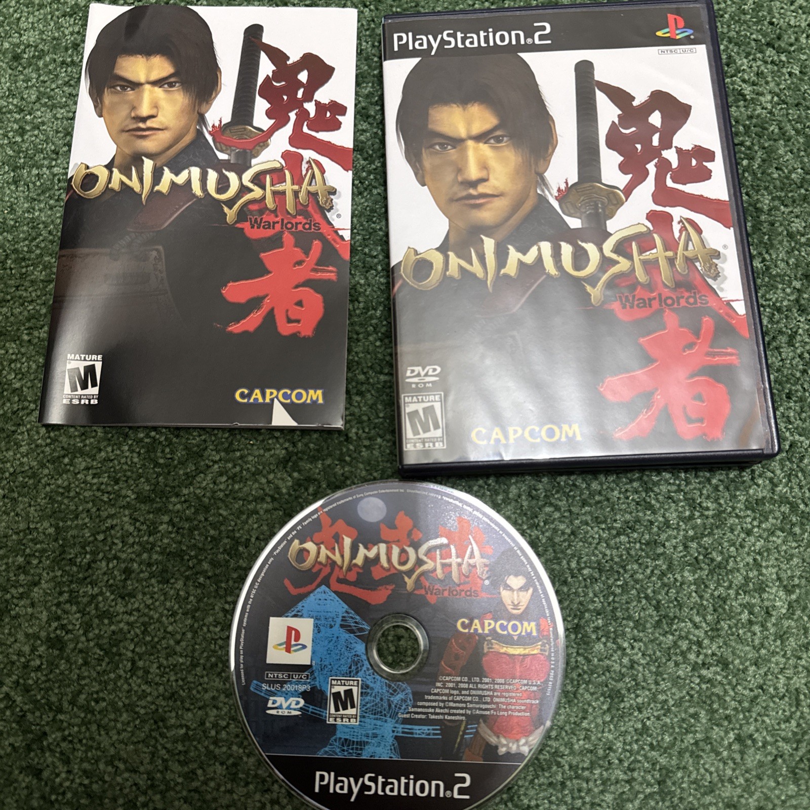 Onimusha Warlords Sony PlayStation 2 Pre owned Complete