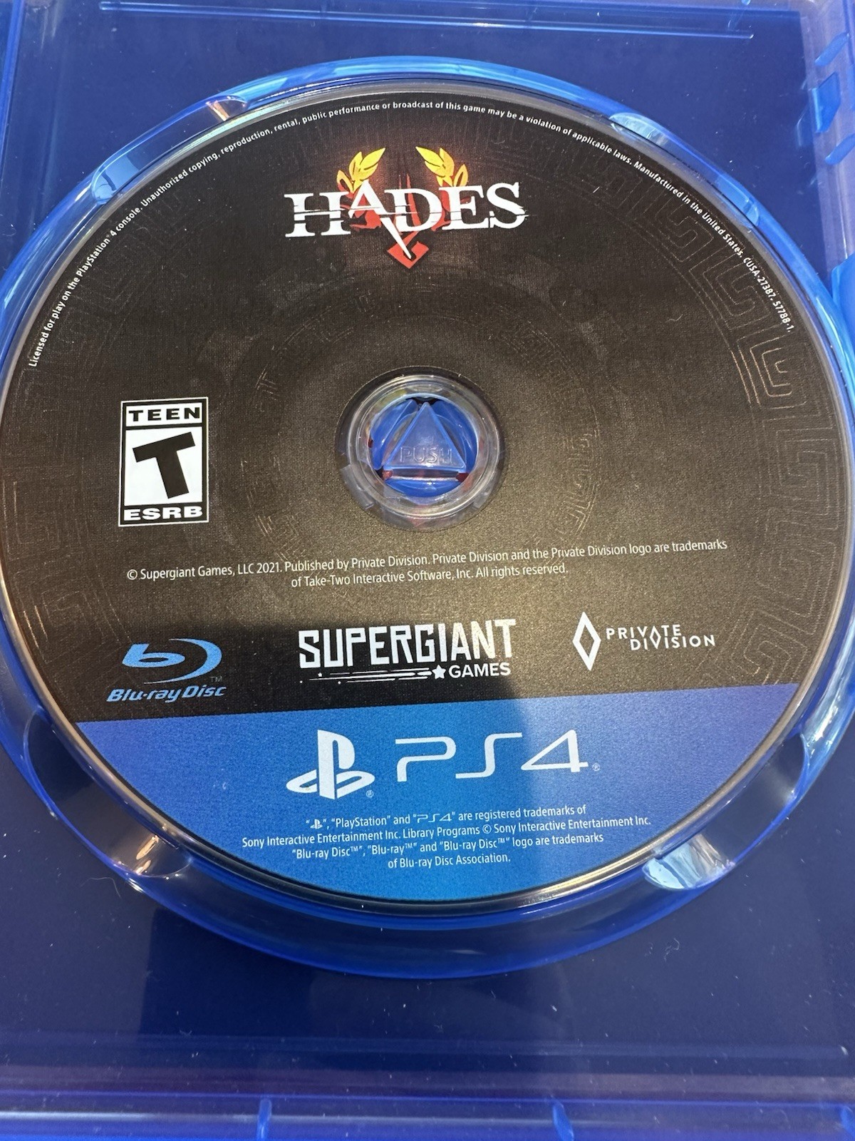 Hades Game – Sony PlayStation 4 – EUC