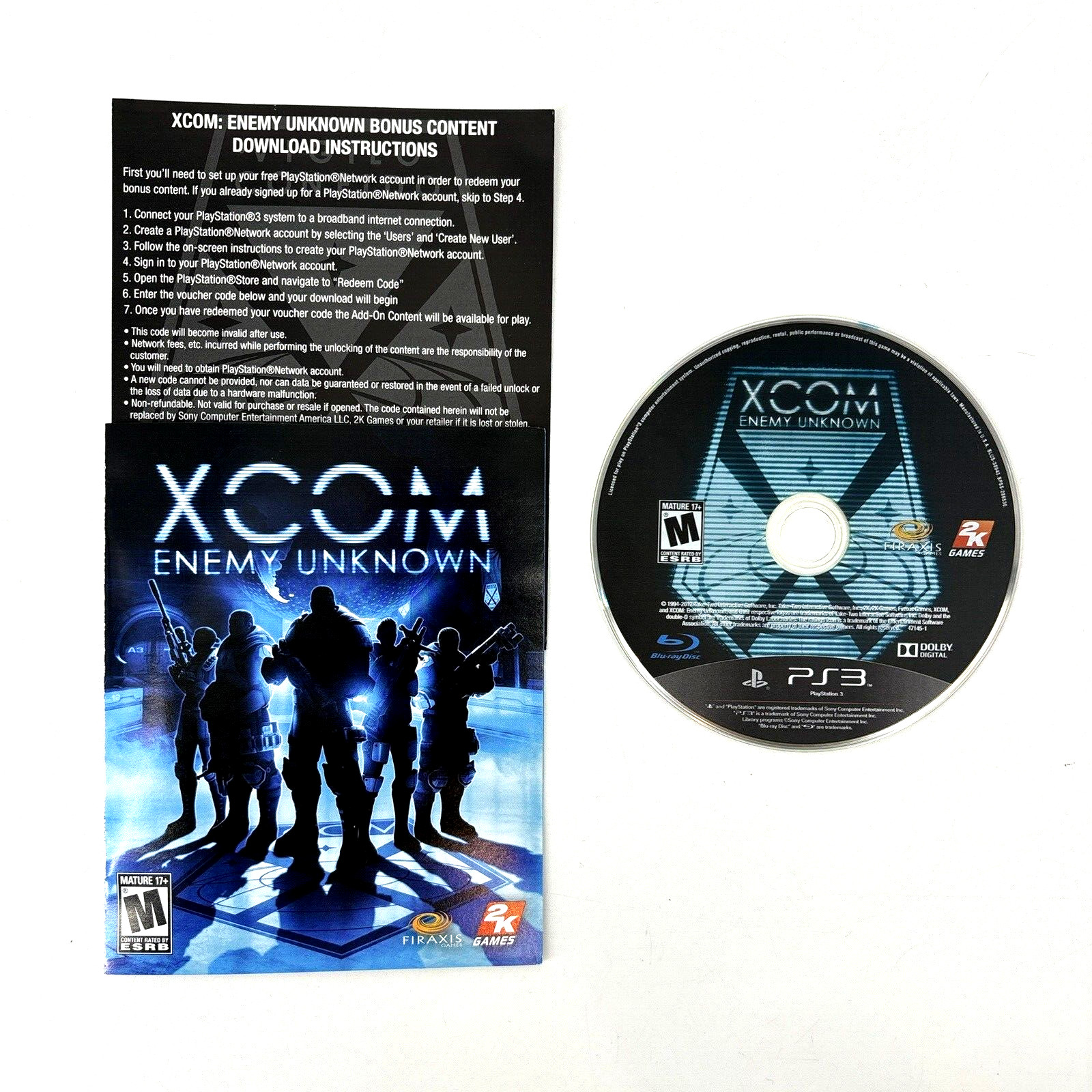 Lot of 5 Sony PS3 PlayStation Video Games Starhawk, Lair, XCOM, Fallen Angel COD