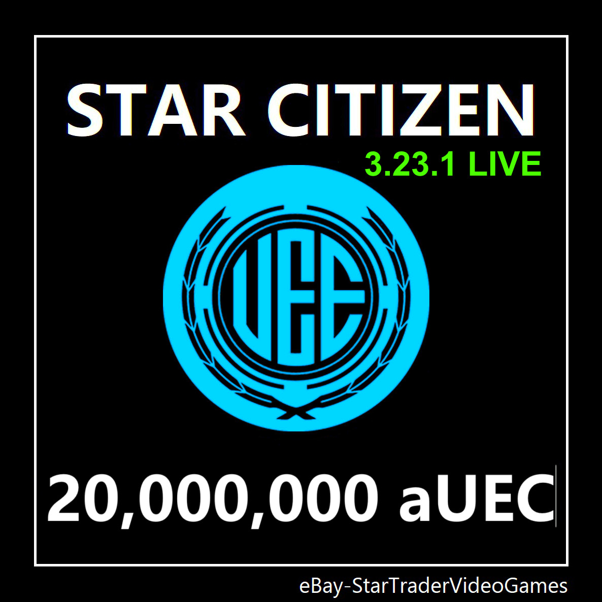 STAR CITIZEN – 20,000,000 aUEC (Alpha UEC) for 3.23.1 LIVE