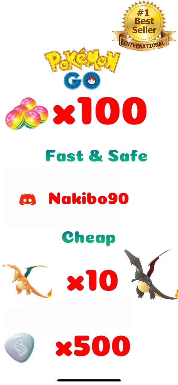 Pokémon Go – 100 Candy Rare – Friend finder Medal – Fast And Safe