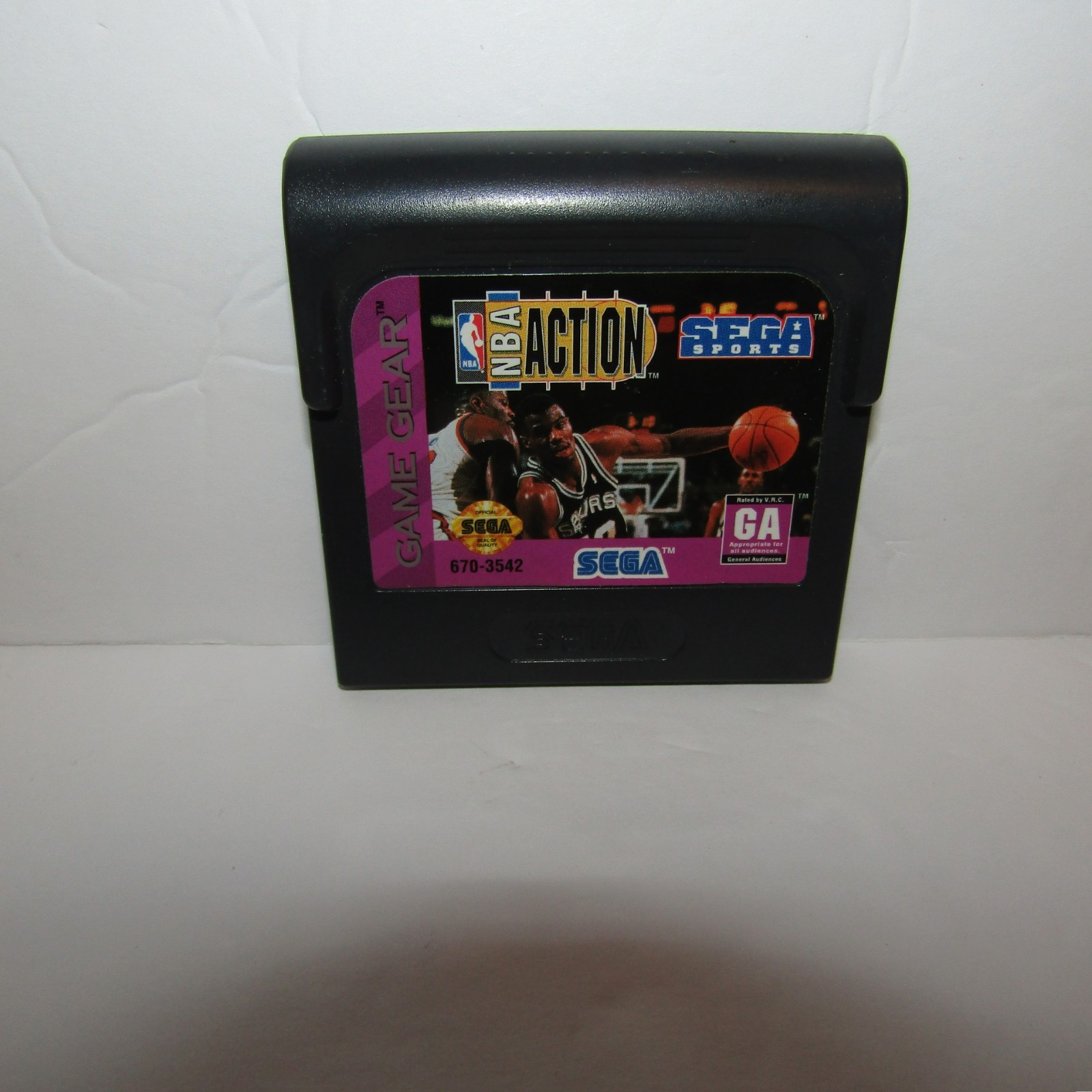 NBA Jam + NBA Action Sega Sports Sega Game Gear Video Game Cartridges Only Lot