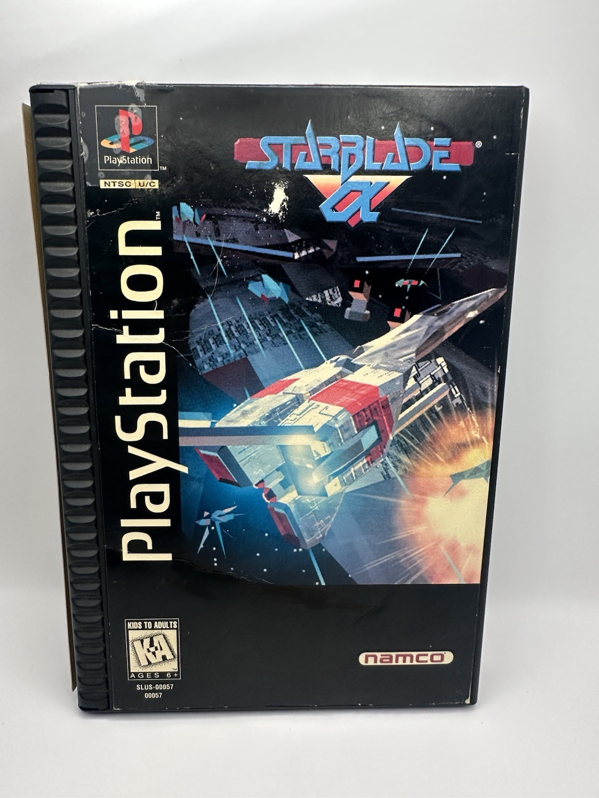 RARE Starblade Alpha Long Box Variant (Sony PlayStation 1, 1995) CIB BOX WARE