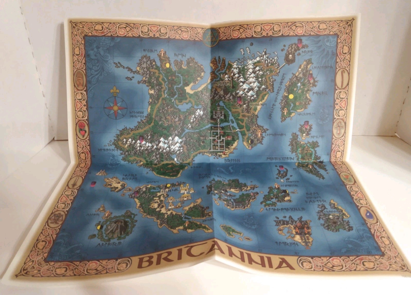 Ultima IX: Ascension PC 1999 Big Box Complete Game CD-ROM With Map Cards Manuals